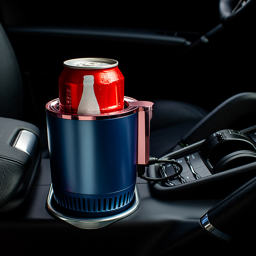 2-in-1 Smart Cup Warmer & Cooler | 12V Digital Temp Display