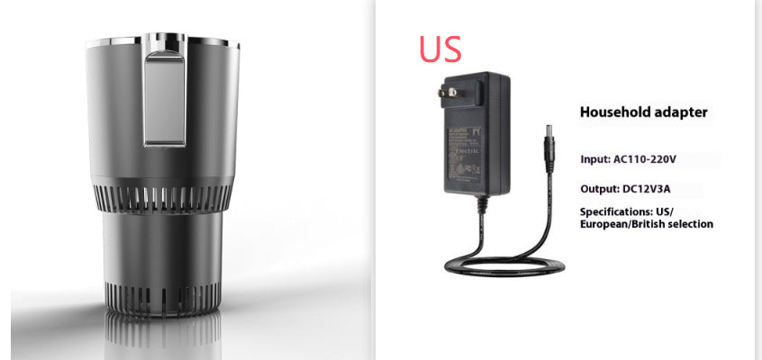 2-in-1 Smart Cup Warmer & Cooler | 12V Digital Temp Display