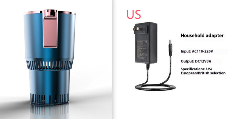 2-in-1 Smart Cup Warmer & Cooler | 12V Digital Temp Display