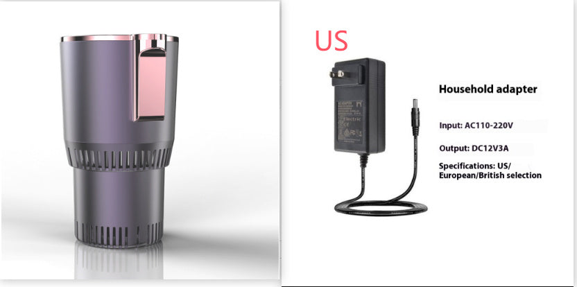 2-in-1 Smart Cup Warmer & Cooler | 12V Digital Temp Display