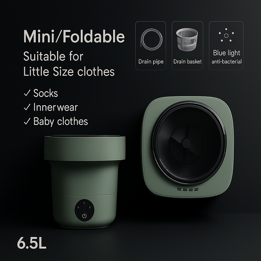 FoldMate Mini – The Ultimate Portable Washer for Your Delicates