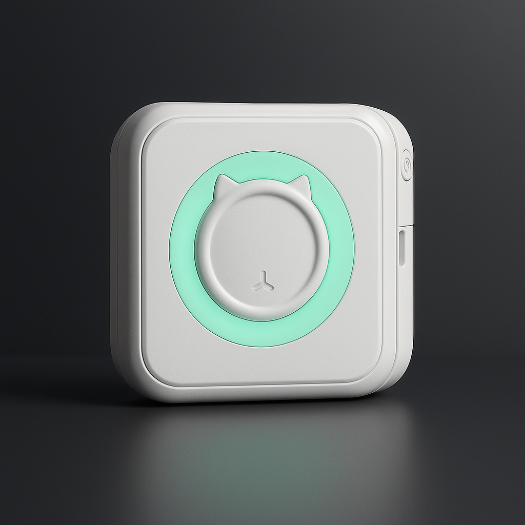GlowTag Mini Printer – Vibes, Notes & No Ink Drama